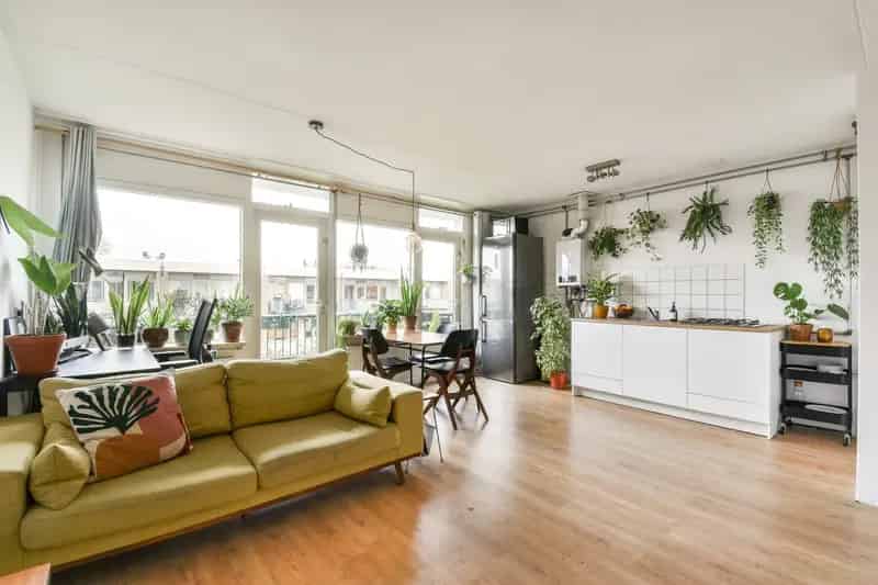 Amsterdam Noord Appartement 2-kamer 44m2 Balkon IJ-zicht