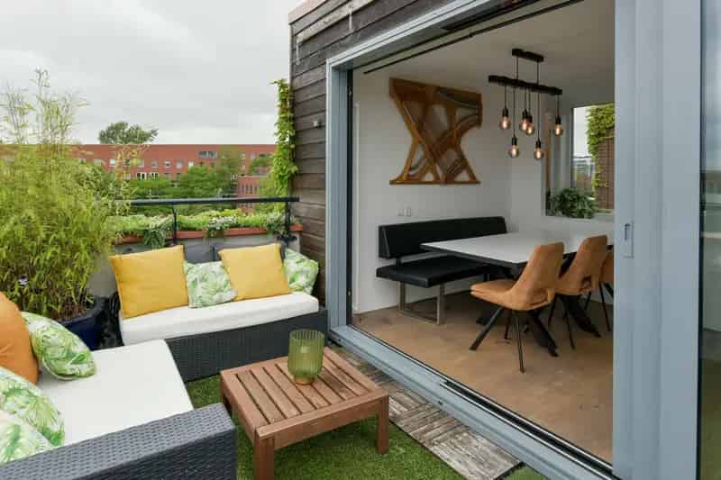 Maisonnette Amsterdam West 88m2 Dakterras Energielabel A