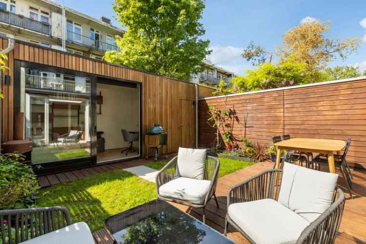 Gerenoveerde Benedenwoning Amsterdam West 92m2 Tuin Tuinhuis
