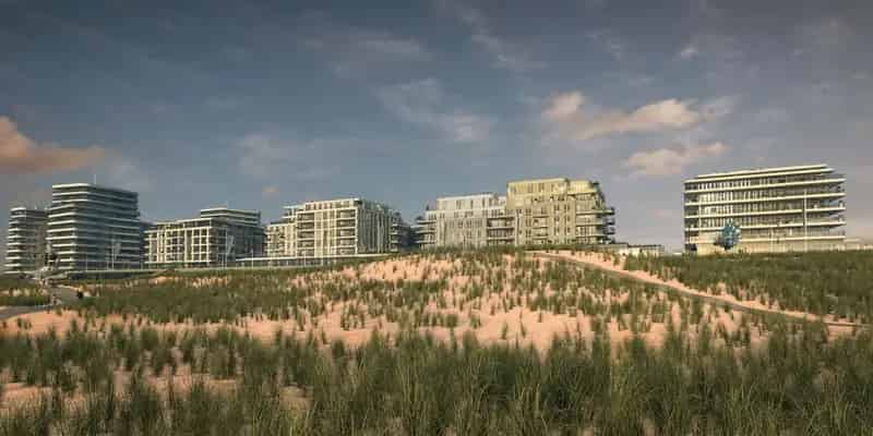 Ruim Tweekamerappartement Nieuw Kijkduin Nabij Strand