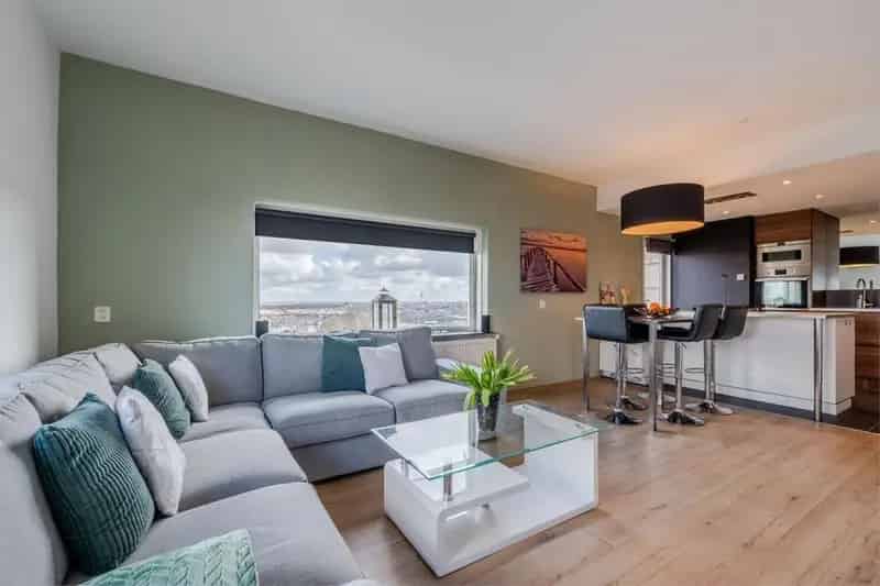 Instapklare Vierkamerwoning Haarlem Uitzicht Balkon