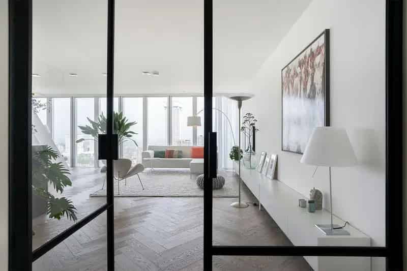 Luxe 4-kamerappartement De Rotterdam Maas uitzicht