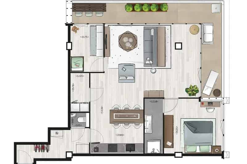 Appartement te koop Schiedam: 83m2 met 20m2 terras