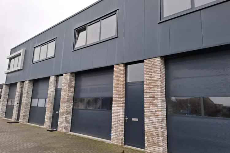 Bedrijfshal Kampen te koop: 70m2 begane grond 68m2 verdieping