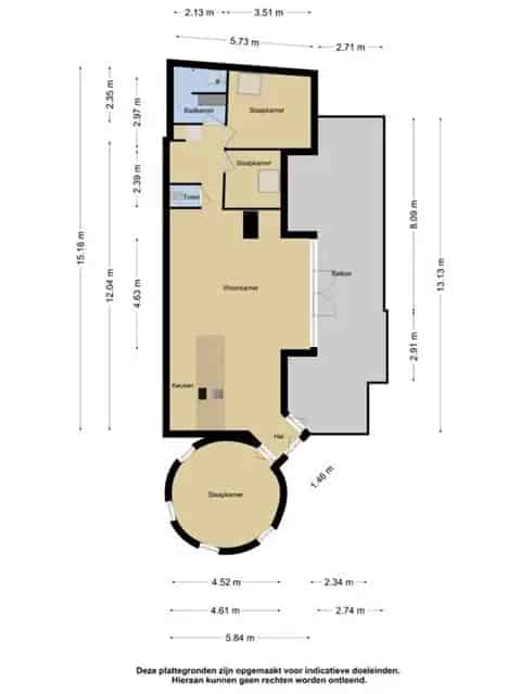 Penthouse Haarlem 97m2 4 Kamers Te Huur