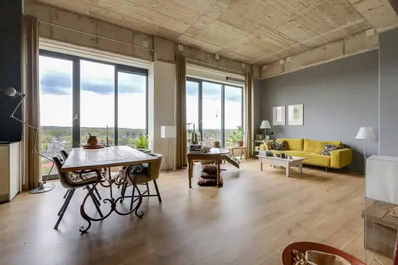 Luxe 3-kamer appartement Arnhem  -  Hoog plafond  -  A++