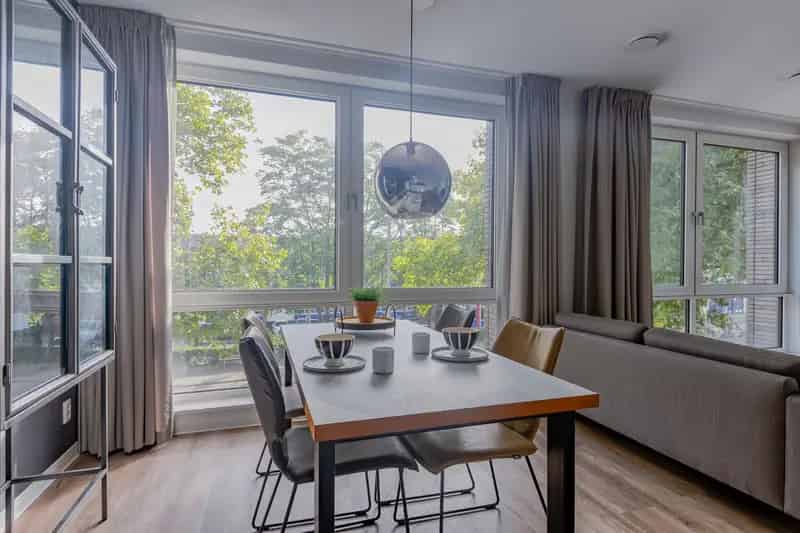 Modern Appartement Rotterdam 62m2 Gemeubileerd Loggia Vloerverwarming