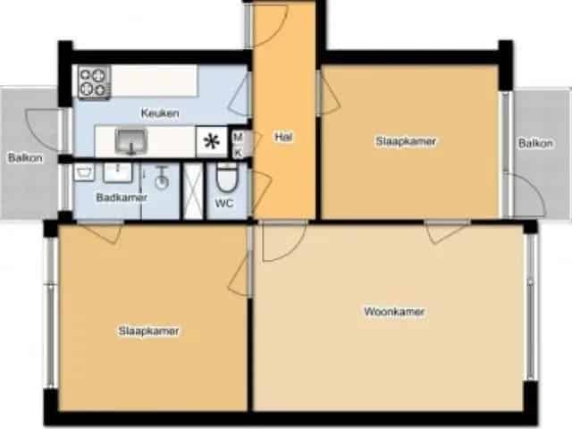 Appartement te Huur Dordrecht Spaarnestraat