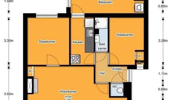 Direct van Eigenaar: Ruime Kamer te Huur