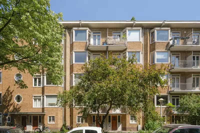 Appartement te koop Amsterdam Bos en Lommer 57m2 2 Balkons