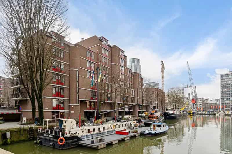3 Kamer Appartement Rotterdam Maritiem District Balkon Uitzicht