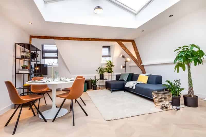 Appartement te koop Den Haag Regentessekwartier 54m2 1 slaapkamer