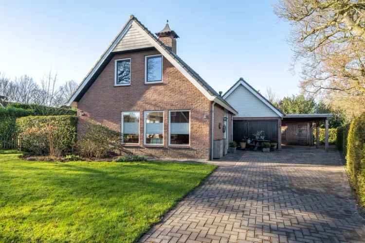 Duurzaam wonen in Vledder: Instapklare woning met privacyvolle tuin