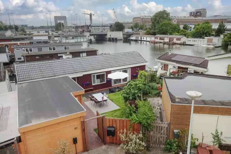 Woonark Amsterdam Noord 3 slaapkamers tuin