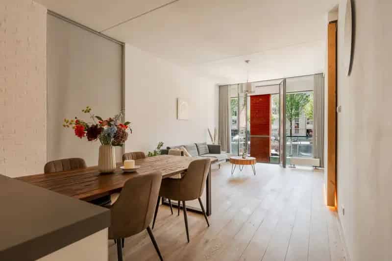 Appartement Amsterdam Wittenburg 72m2 Gracht Balkon