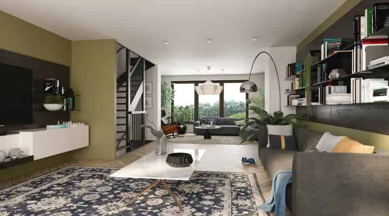 Grote gezinswoning 4 woonlagen Ruime living Zonnepanelen