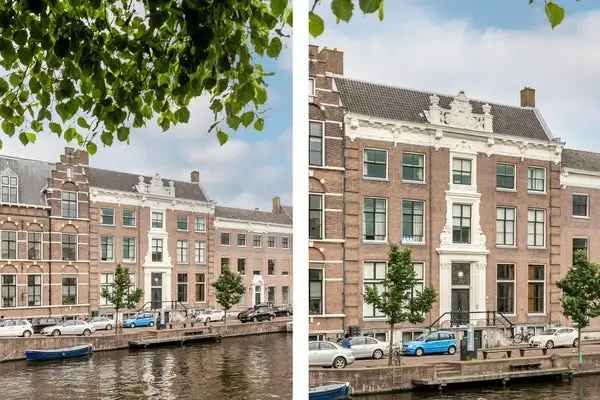 Appartement Nieuwe Gracht Haarlem: Uniek gerenoveerd appartement met grachtenzicht