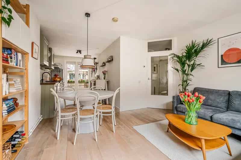 3-kamer appartement Amsterdam Pijp 48m²  Zonnig balkon Berging