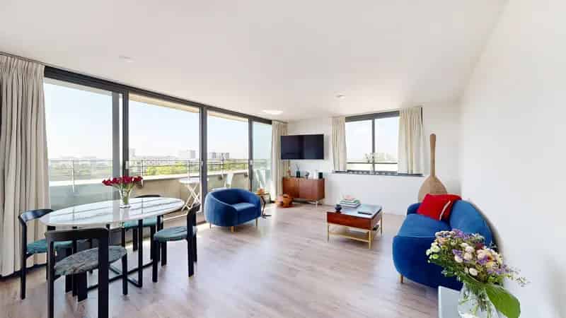 3 Kamer Appartement Jazzbuurt Nieuw Sloten Eeuwigdurend Afgekochte Erfpacht