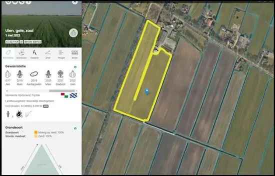 Agrarische Grond Langezwaag 32 hectare te koop