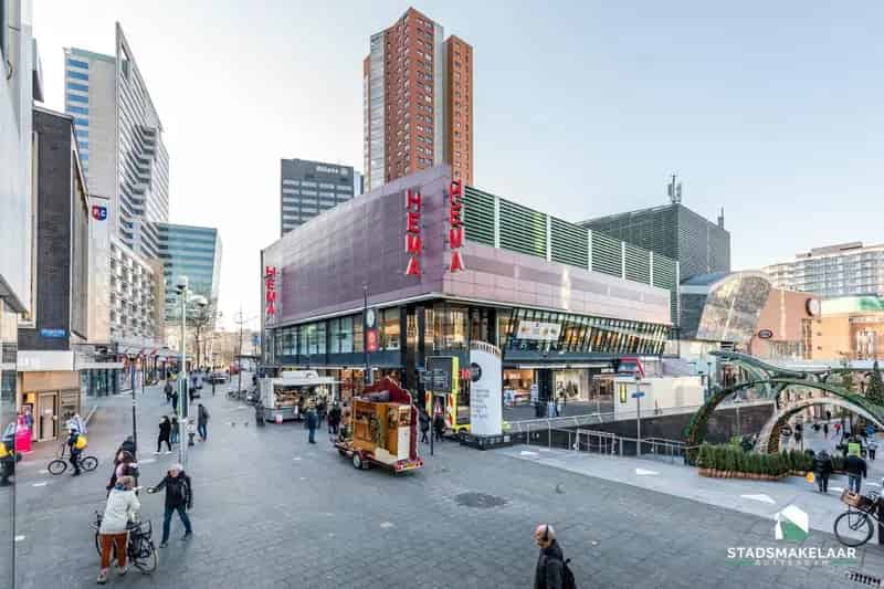 Winkel te Huur Rotterdam Korte Hoogstraat 834m2 Toplocatie