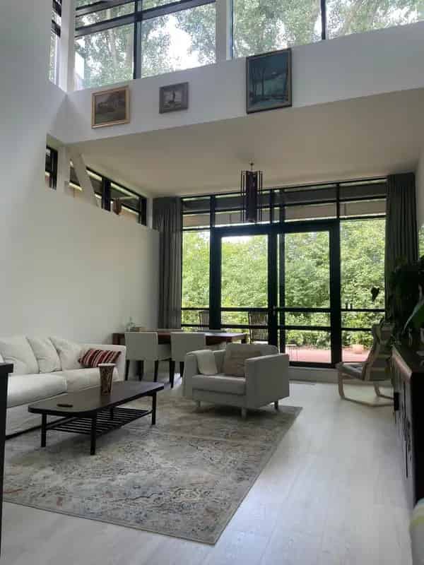 Groningen Zuid Loftwoning 96m2 Tuin A++ Gemeubileerd