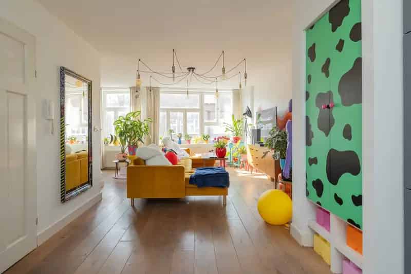 Amsterdam West Dubbel Bovenhuis Te Koop 106m2 Dakterras Balkon