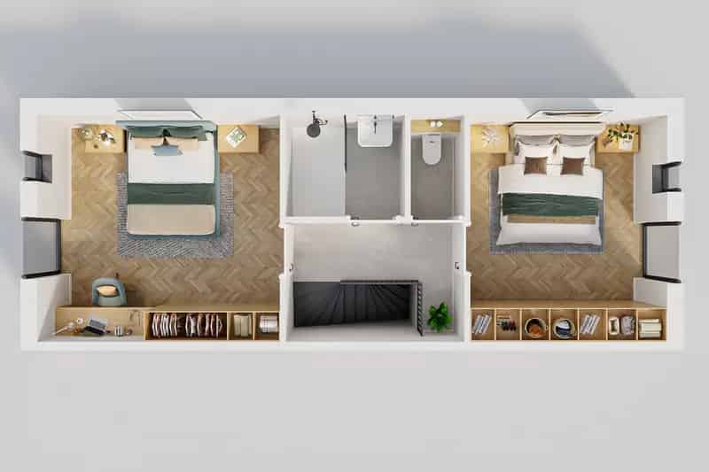 Te Koop: Ruime Twee Onder Een Kapwoning Krommenie