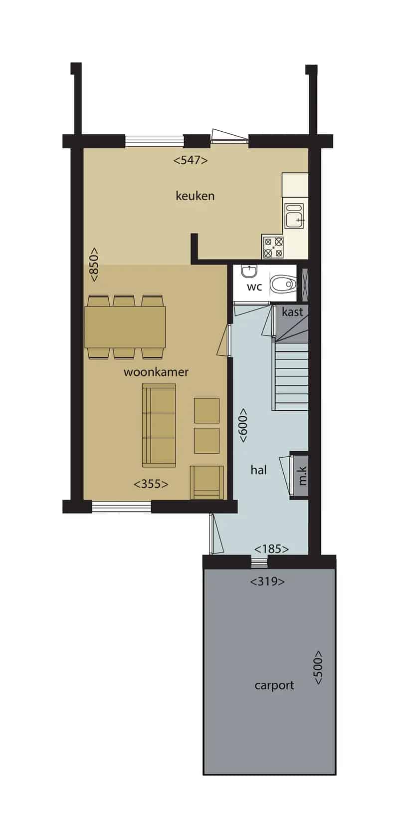 3 Slaapkamer Tussenwoning Maastricht Buitenwijk Zuidoost