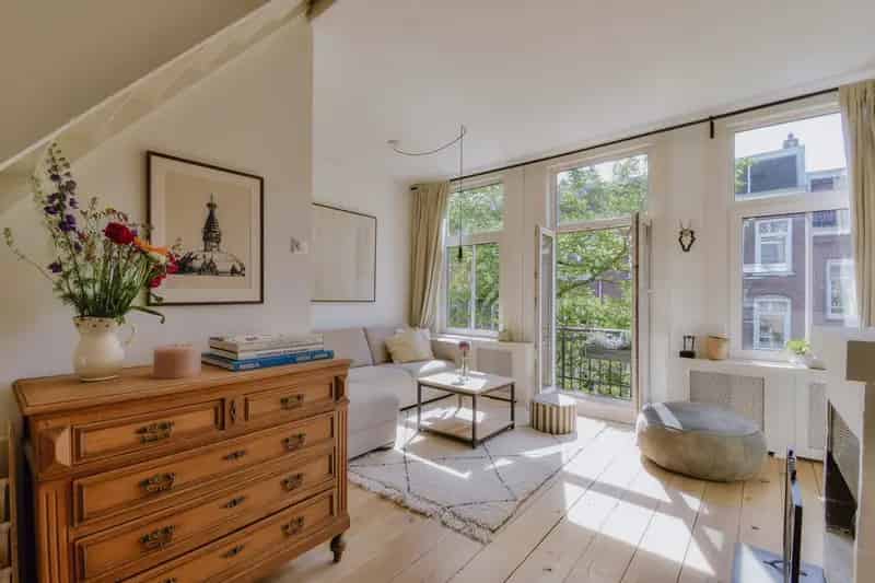 Appartement te koop Oud West Amsterdam  95m2 Dakterras