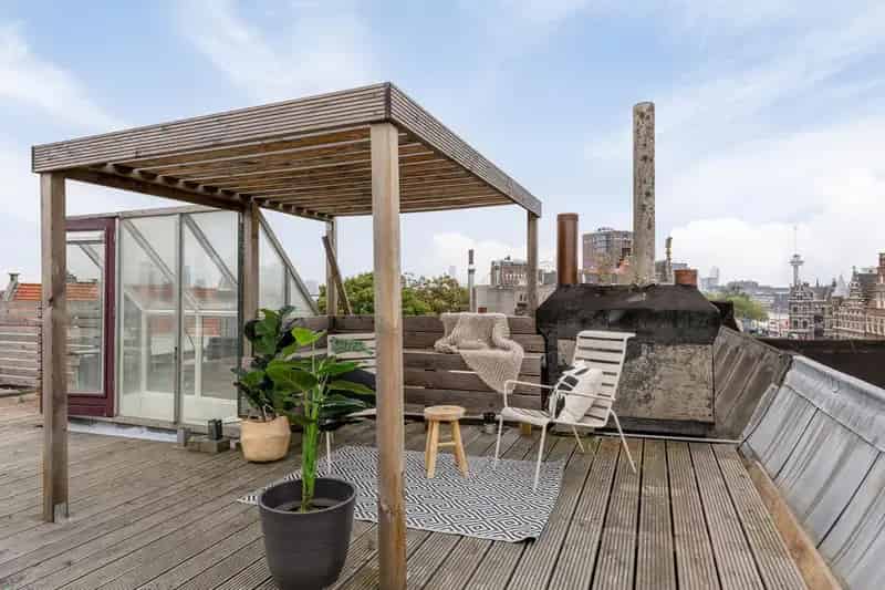 Ruime bovenwoning Schiedamseweg 5 slaapkamers dakterras