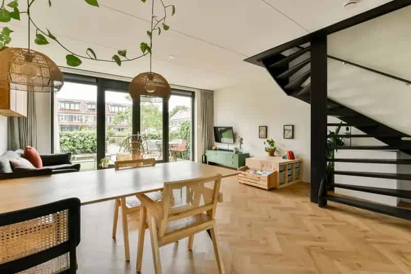 Amsterdamse gezinswoning 4 slaapkamers  Energielabel A++