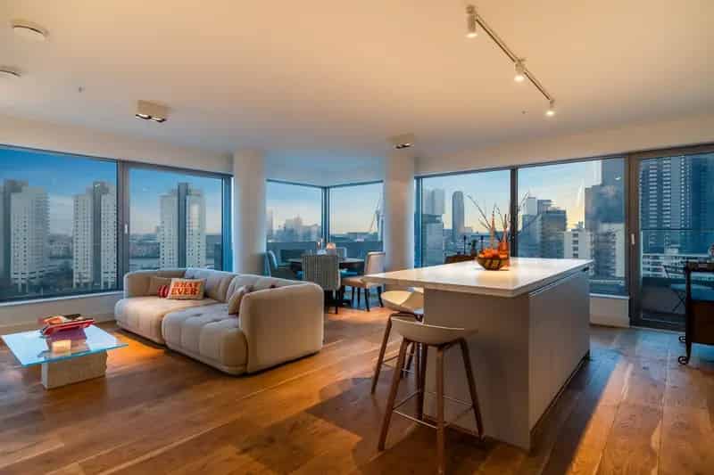 Luxe Appartement Rotterdam CoolTower 100m2 Uitzicht