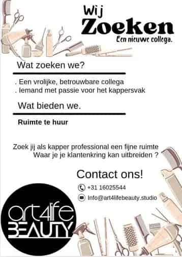 Haarwerkruimte te Huur Spijkenisse Vrouwelijke Kappers