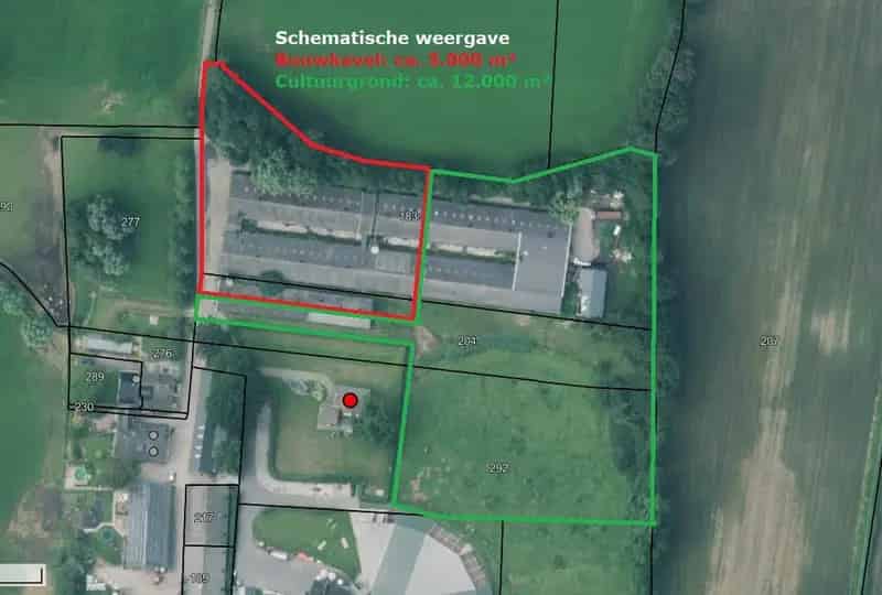 Bouwkavel Barneveld: 5000m², Vrijstaande Woning, Rustig Buitengebied
