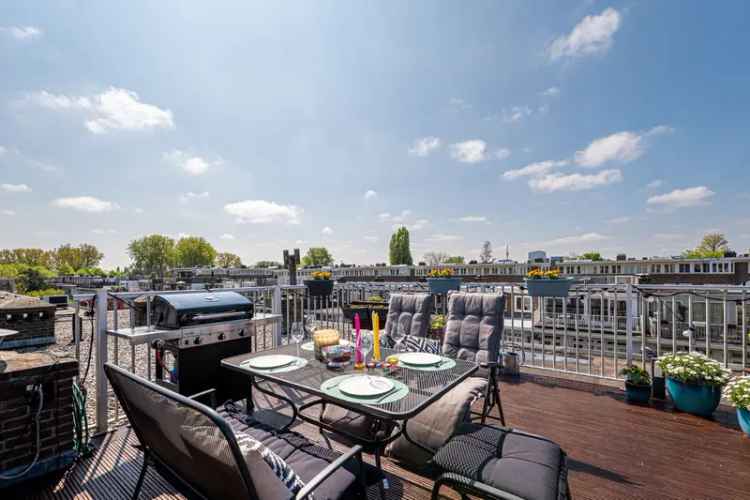 Amsterdam Dubbel Bovenhuis 3 Slaapkamers Dakterras 116m2
