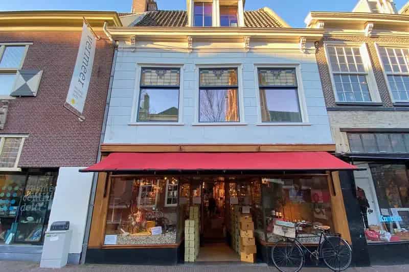 Winkel te huur Delft Voldersgracht 154m2 Glazen Kas Historisch Centrum