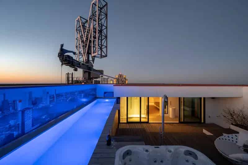 Luxe Penthouse Rotterdam Montevideo 442m2 Prive Zwembad 2 Terrassen