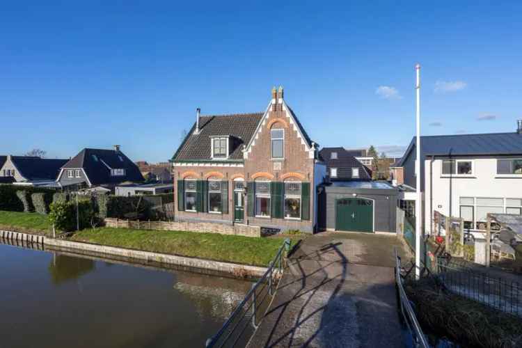 Authentieke woning 180m2 4 slaapkamers moderne keuken tuin Energielabel C