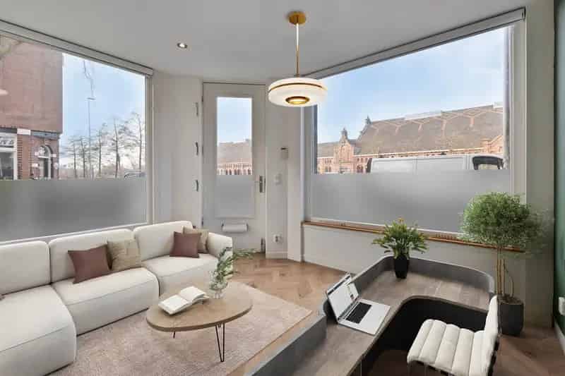 Bedrijfshal Amsterdam Westerpark: Combi-pand werken en wonen