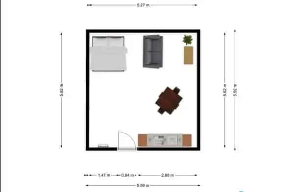Studentenkamer Winschoten Centrum