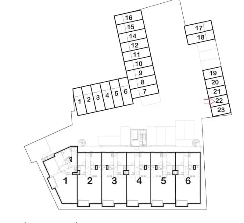 Parkeerplaats te koop St Willebrord Casa Luigi