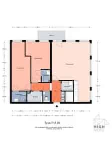 2 Kamer Appartement 91m2 Almere Centrum