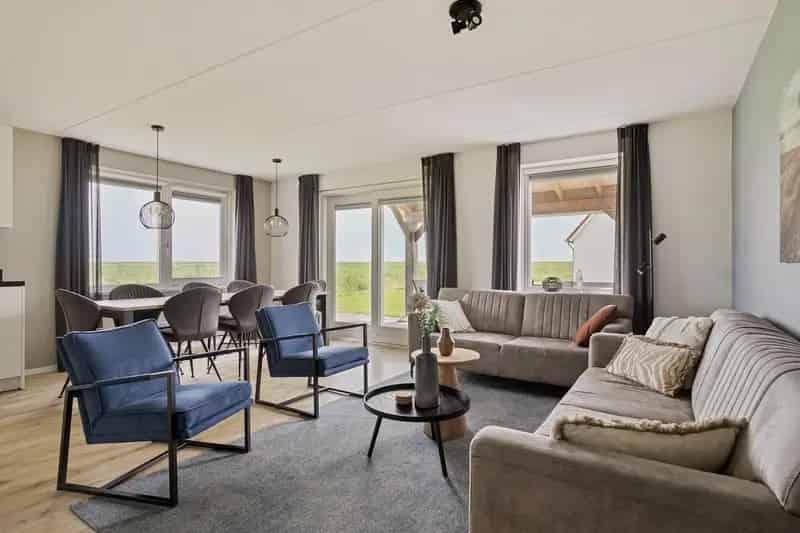 Luxe Recreatiewoning Oosterschelde 8 Personen Sauna A+ Label