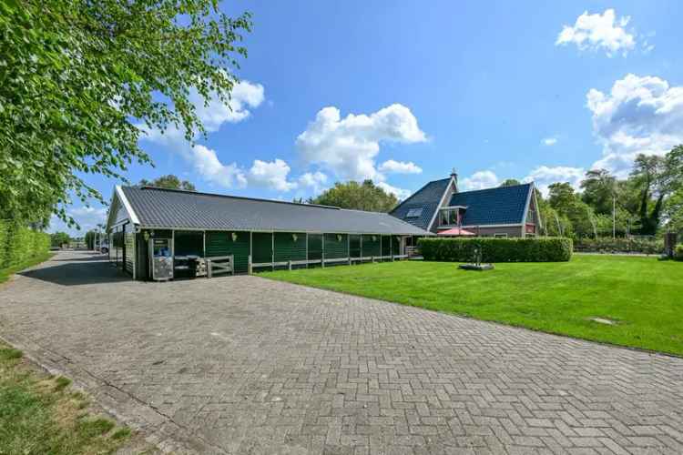 Woonstolpboerderij Westbeemster: Wonen Werken Paarden