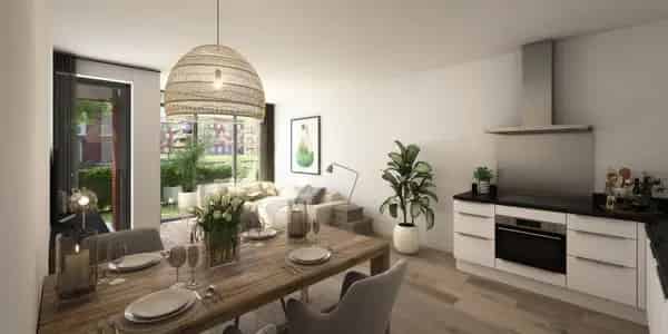 Modern Appartement Utrecht Parkhaven 50m²