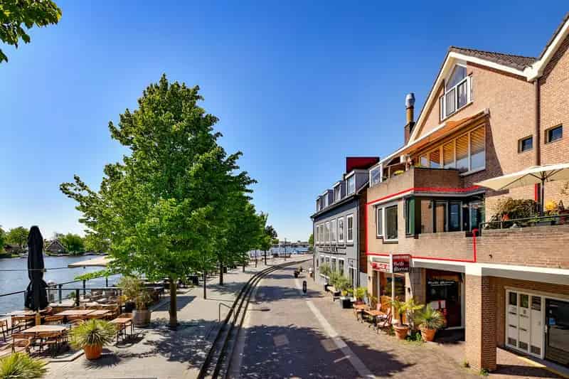 Appartement Amstel Uithoorn: 3 kamers, dakterras, Energielabel A