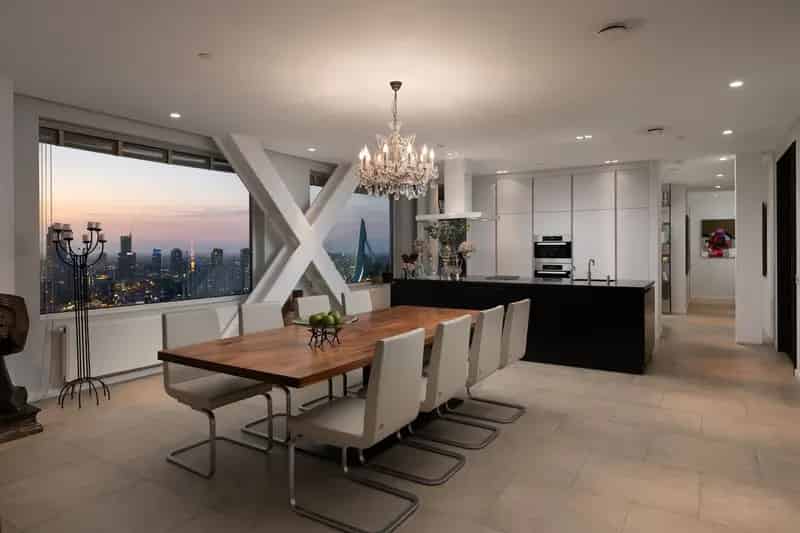 Luxe Appartement Rotterdam Montevideotoren Panoramisch Uitzicht