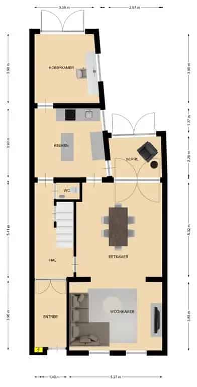 Ruime Tussenwoning Kerkrade 5 6 Slaapkamers Tuin Zonnepanelen