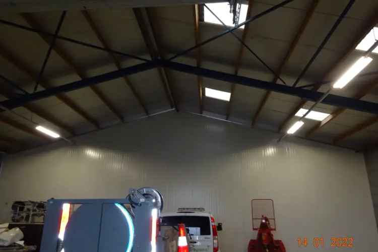Bedrijfshal te Huur Schagen 270m2 Opslagterrein